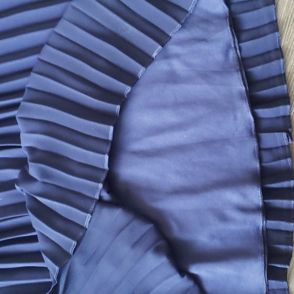 Lord & Taylor Classic Navy Skirt Small - Picture 2 of 5